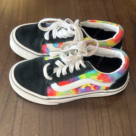 Vans Colorful Kids Sneakers with Black Accents - size 12 - Picture 3 of 10